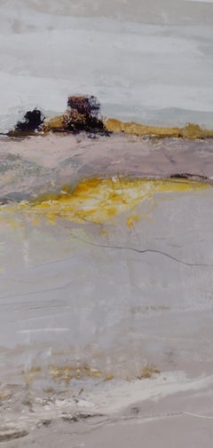 Echo Earth II - Original Acrylic Abstract Landscape on Paper