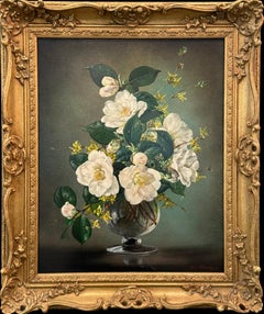 Camelias and Forsythia