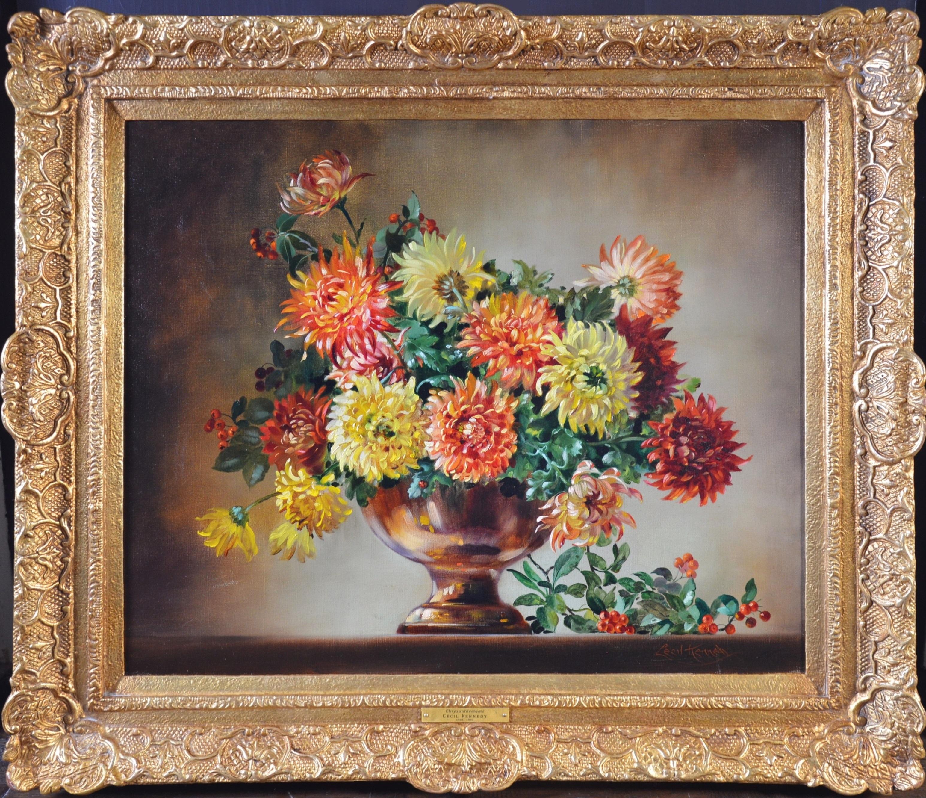 paintings of chrysanthemums