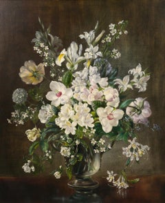 Still Life of White Flowers