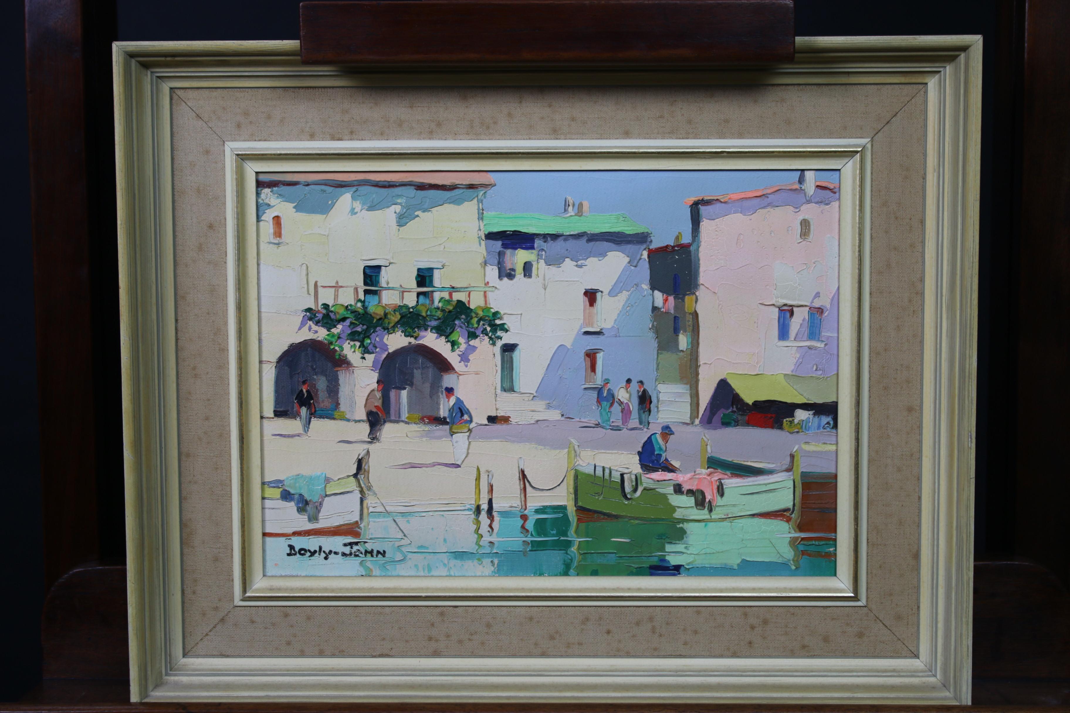 Landscape Painting di Cecil Rochfort D'Oyly John - Cap Ferrat, Francia