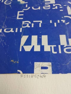 Cecil Touchon Original Collage Titled: FS2165ct06 12 x 18