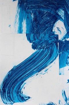 Original Mixed Media Collage Titled FS3534ct14   22 x 30