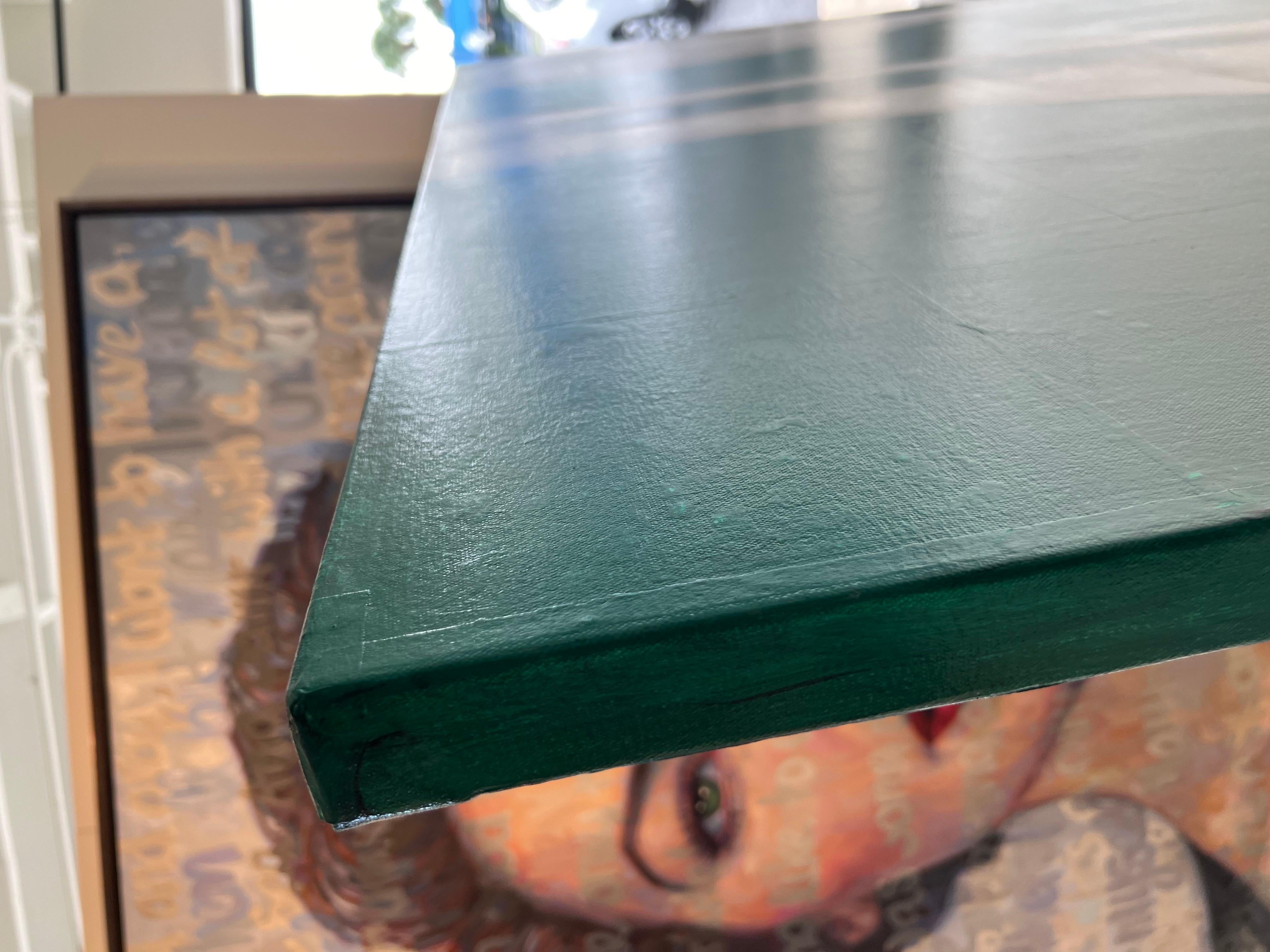 Acrylic on Canvas Titled: PDP 1417 72 x 72 en venta 4