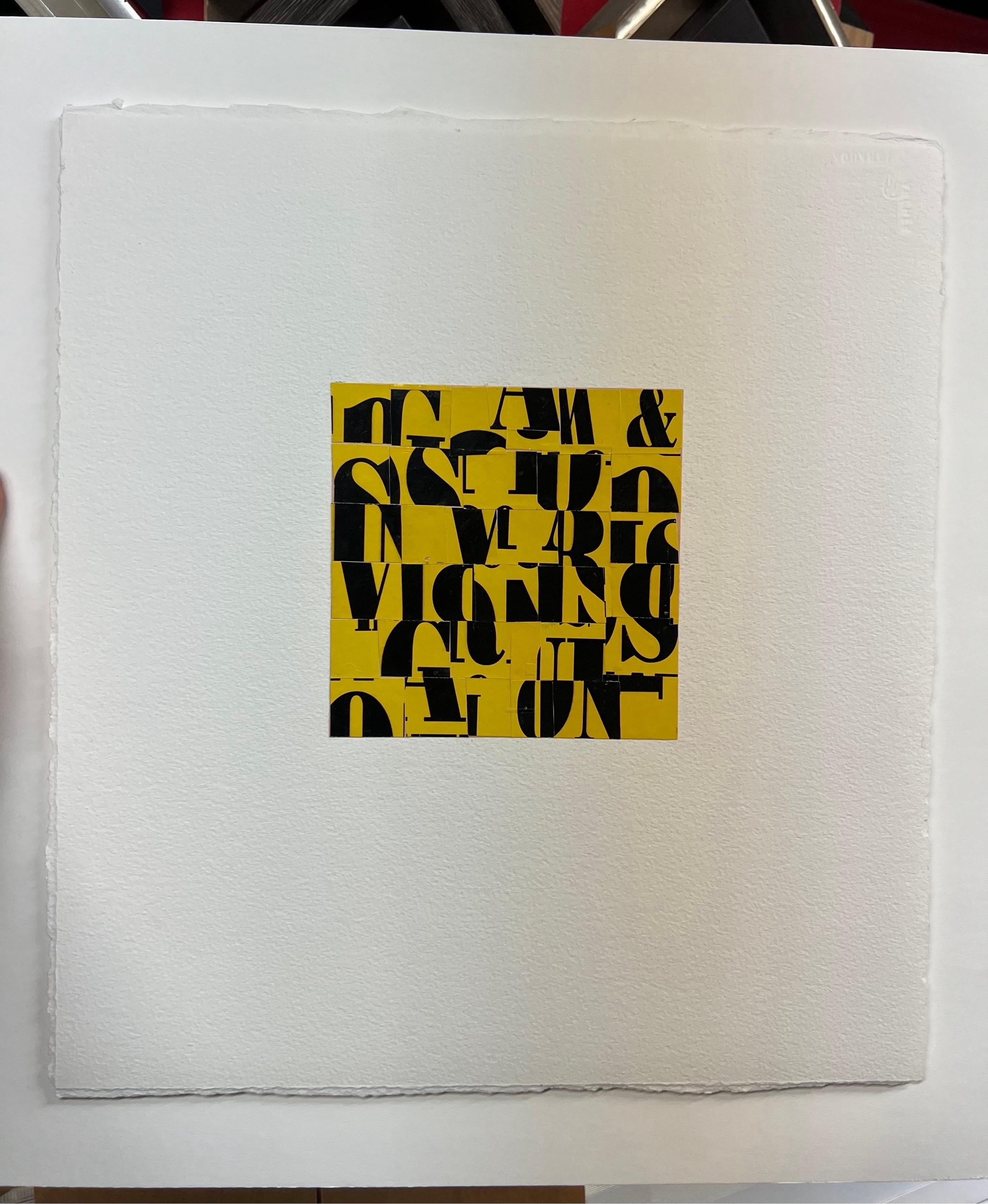 Collage auf Papier mit dem Titel PDP 3316 von Cecil Touchon im Angebot 7