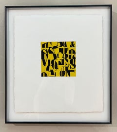 Collage on Paper Titled: PDP 3316 By Cecil Touchon
