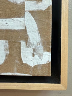 Collage original sur toile intitulé : PDP 1058 ct19 12 x 15