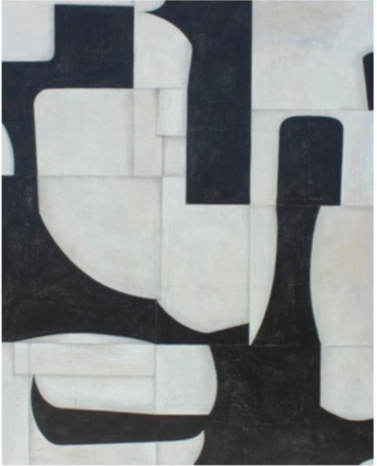 Cecil Touchon Abstract Painting – Gemälde auf Leinwand mit dem Titel: „PDP 888