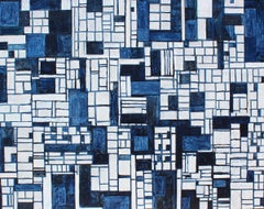Pintura original sobre lienzo titulada: "PDP883ct17"