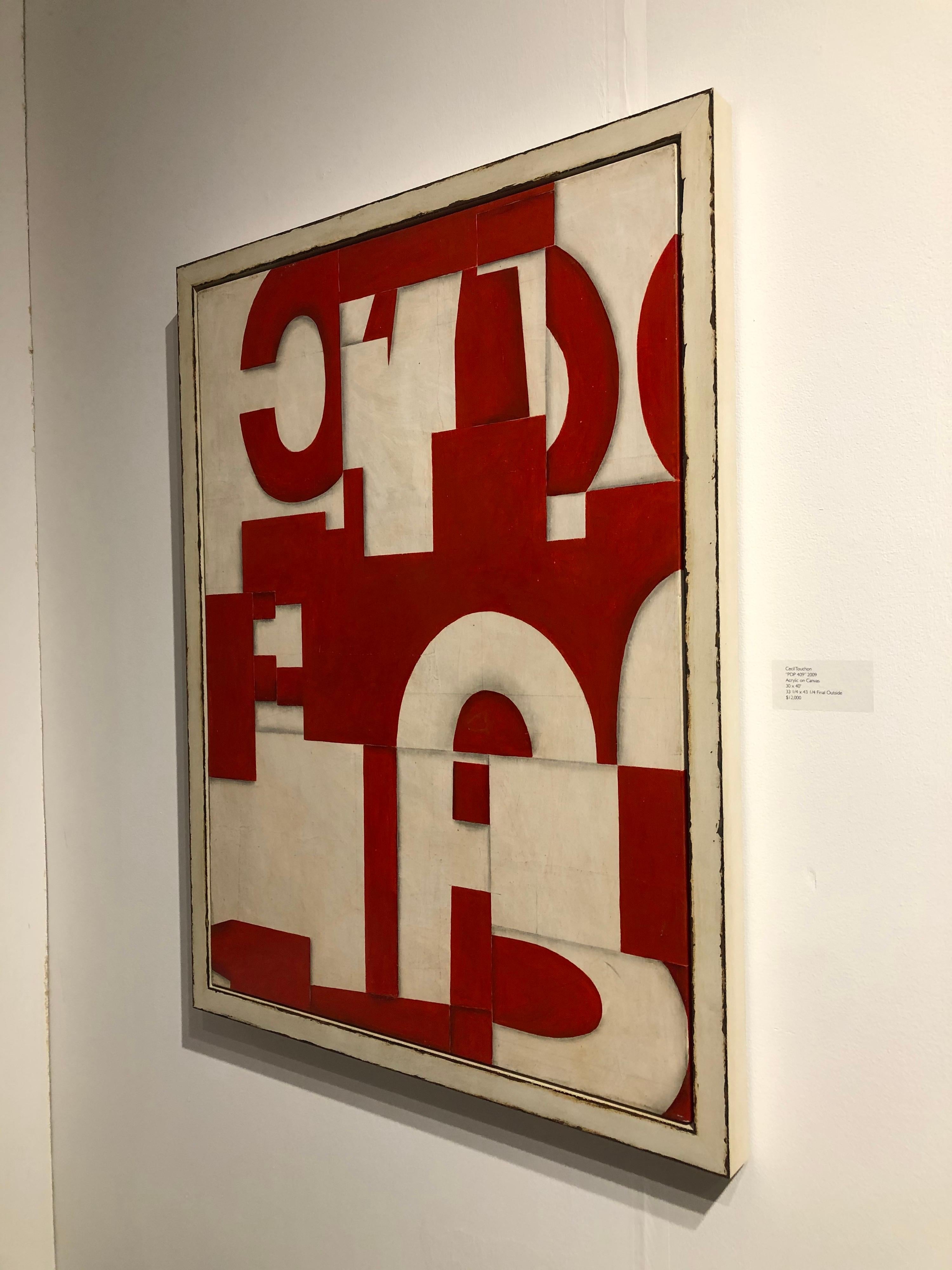 Pittura su tela dal titolo: PDP409ct09 - Painting di Cecil Touchon