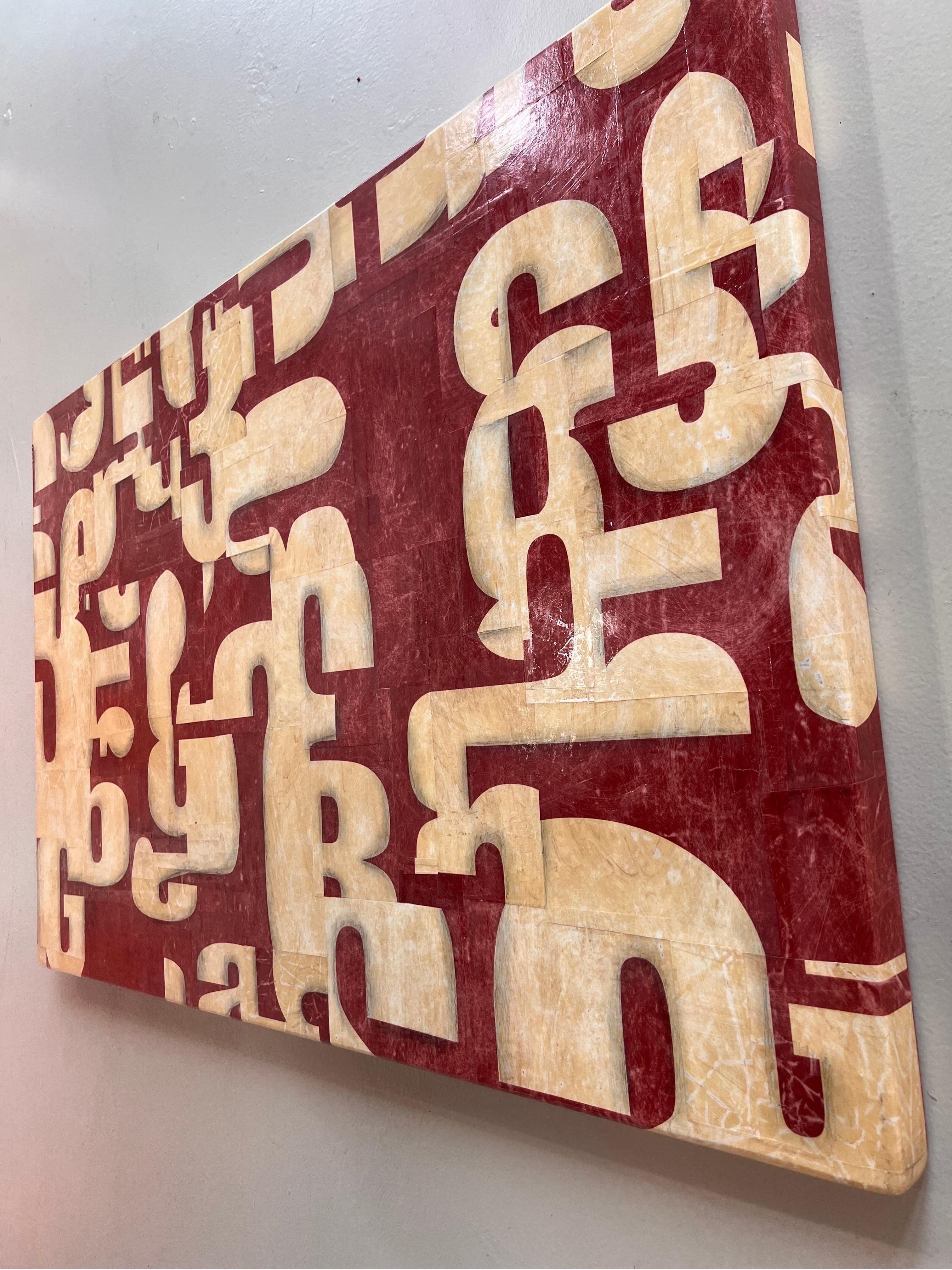 Painting on Panel Titled: PDP679 ct2014 For Sale 8
