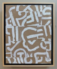 « PDP 1058 ct19 » Collage original sur toile (12 x 15)