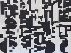 "PDP 1153" 2021 Large Painting on Canvas ( 72 x 96 )