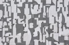 "PDP 1160" Large Acrylic Painting on Canvas ( 72 x 108 )