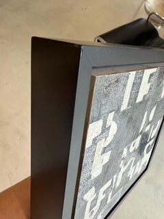„PDP 1359 ct23“ Original-Collage auf Leinwand (9,25 x 9,25)