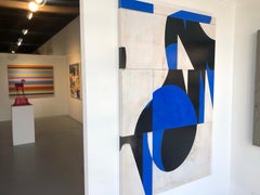 "PDP799 ct15"  Painting on Panel  ( 66 x 44 )