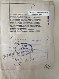 The Duchess of Windsor  - Wallis Simpson