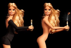 ""Heidi Champagner", Fotografie von Ccile Plaisance (27x22in), 2015