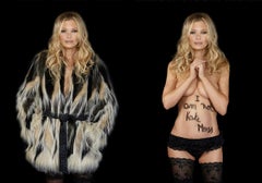 "Ich bin nicht Kate Moss" von Cécile Plaisance, 27 x 22 Zoll, 2024