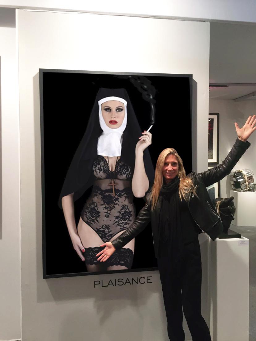 Nonne fumeuse - Cécile Plaisance 2018 en vente 2