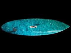 View from the sky : PLANCHE Daddy Board (6,7’’) "Sitting on a paddle & shark"