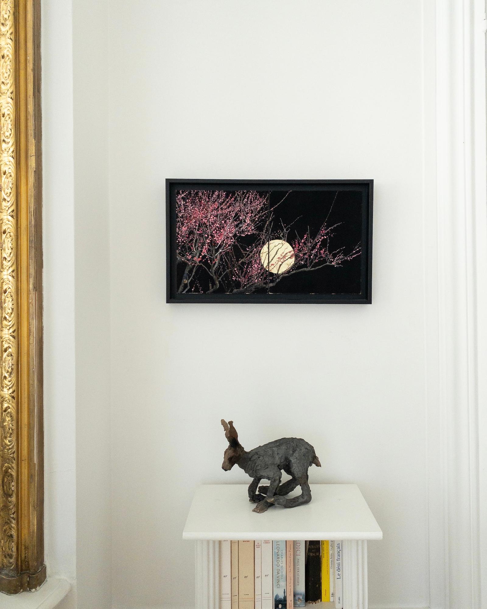 Correr de Cécile Raynal - Escultura de arte animal, personaje de cuento de hadas en venta 6