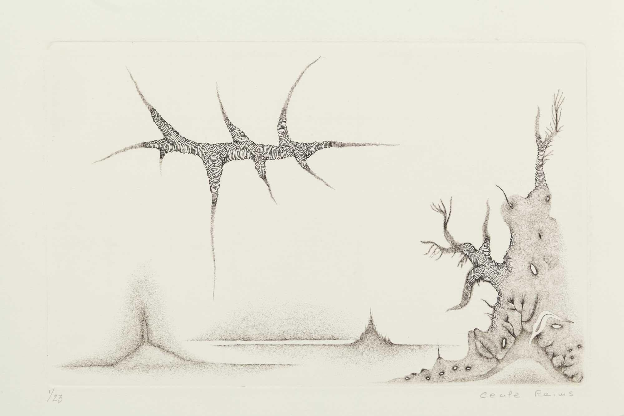 Cosmogonies No. 2 - Print by Cécile REIMS