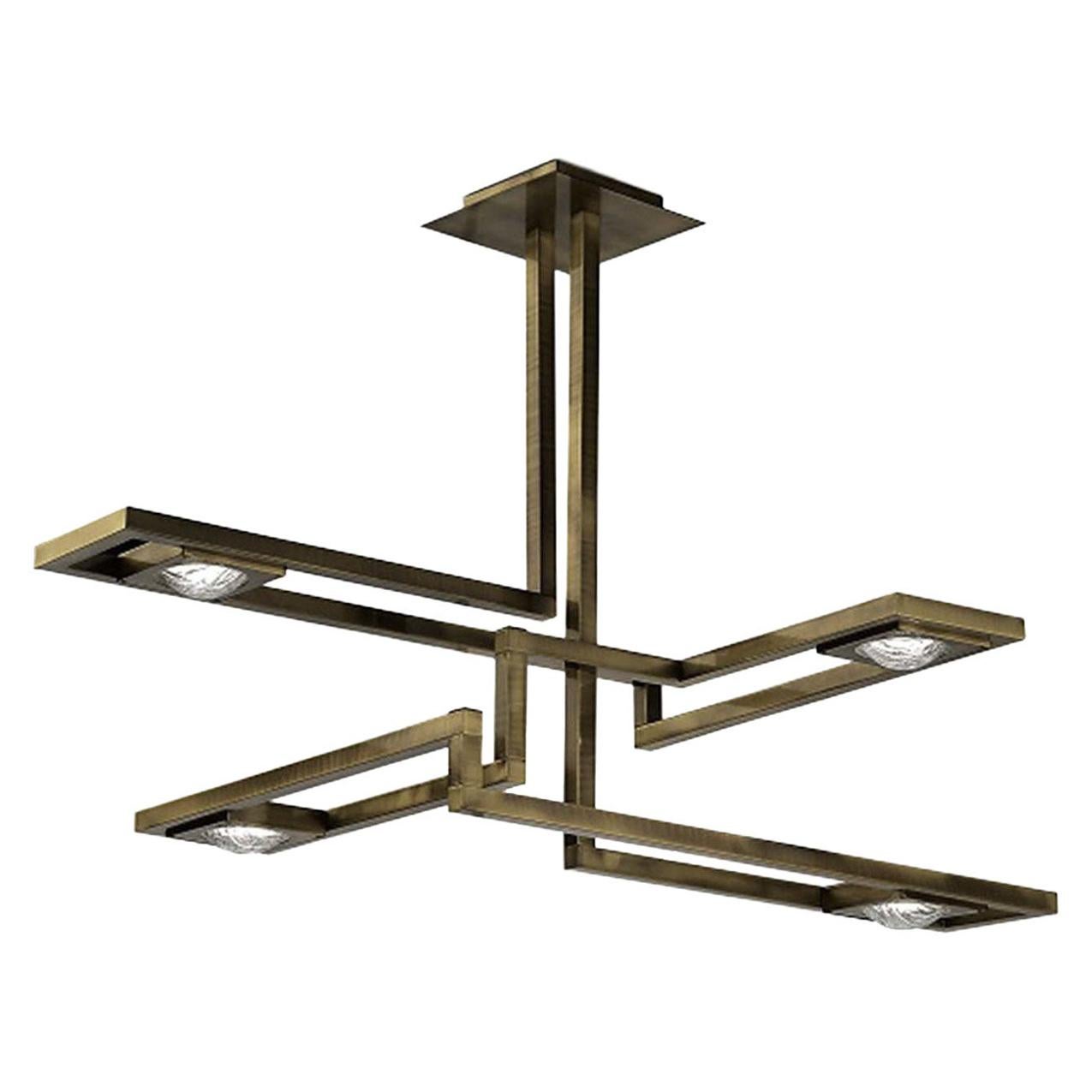 Cecile Square Ceiling Lamp For Sale