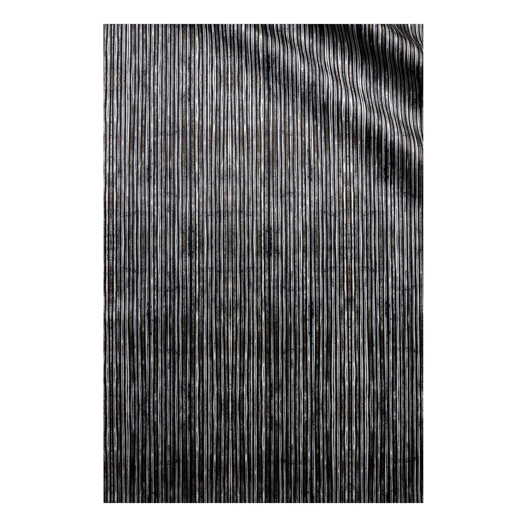 Tissu velours à rayures Cecile en vente