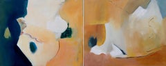 Cecilia Arrospide - Díptico CONTRASTES, Pintura 2024