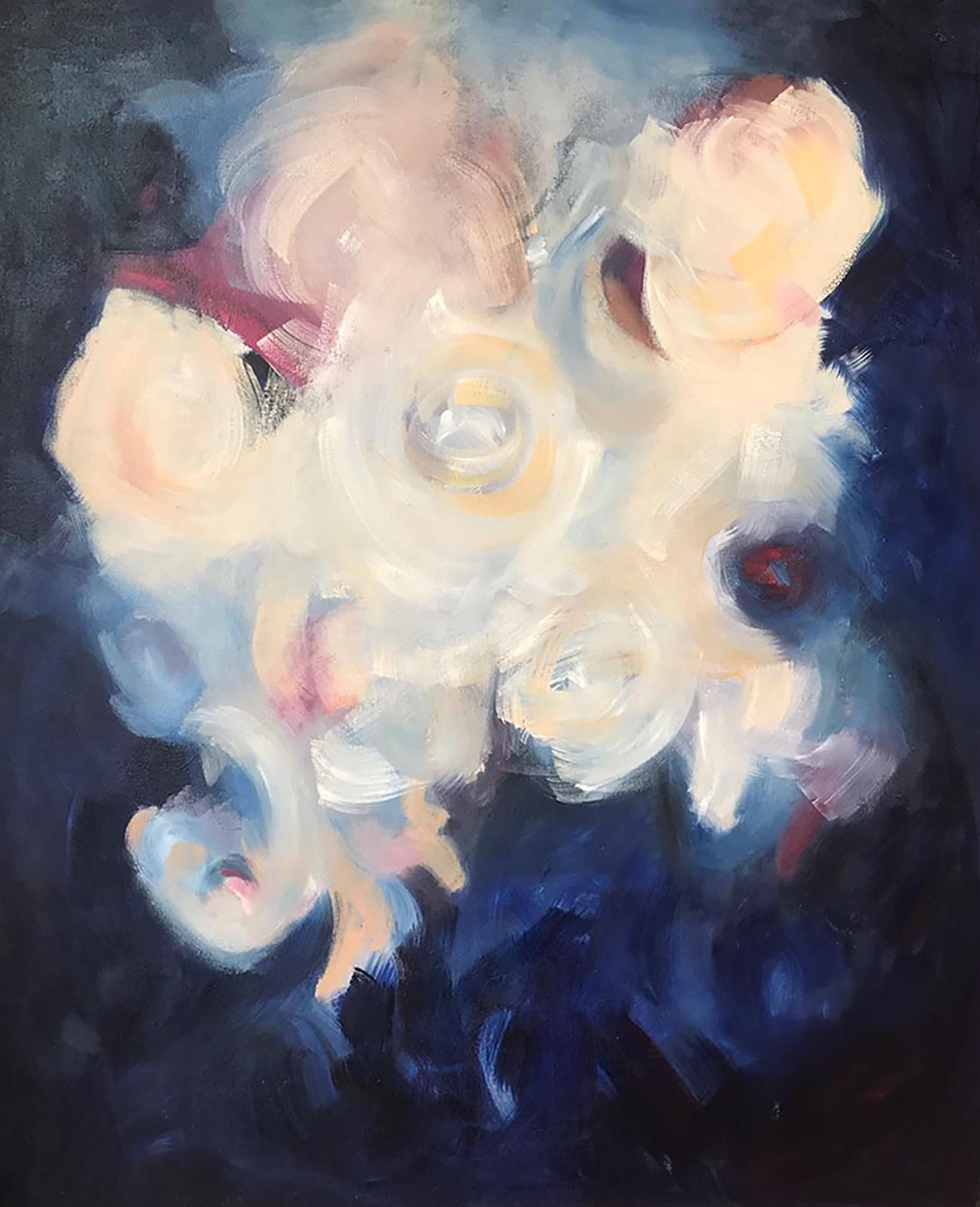 Dualidad
Oil On Canvas
43 x 37

My work is mainly abstract, I would say abstract expressionism. I love painting with oils, they give me many possibilities I do not find in other mediums. When working with collages on paper or wood I use acrylics,