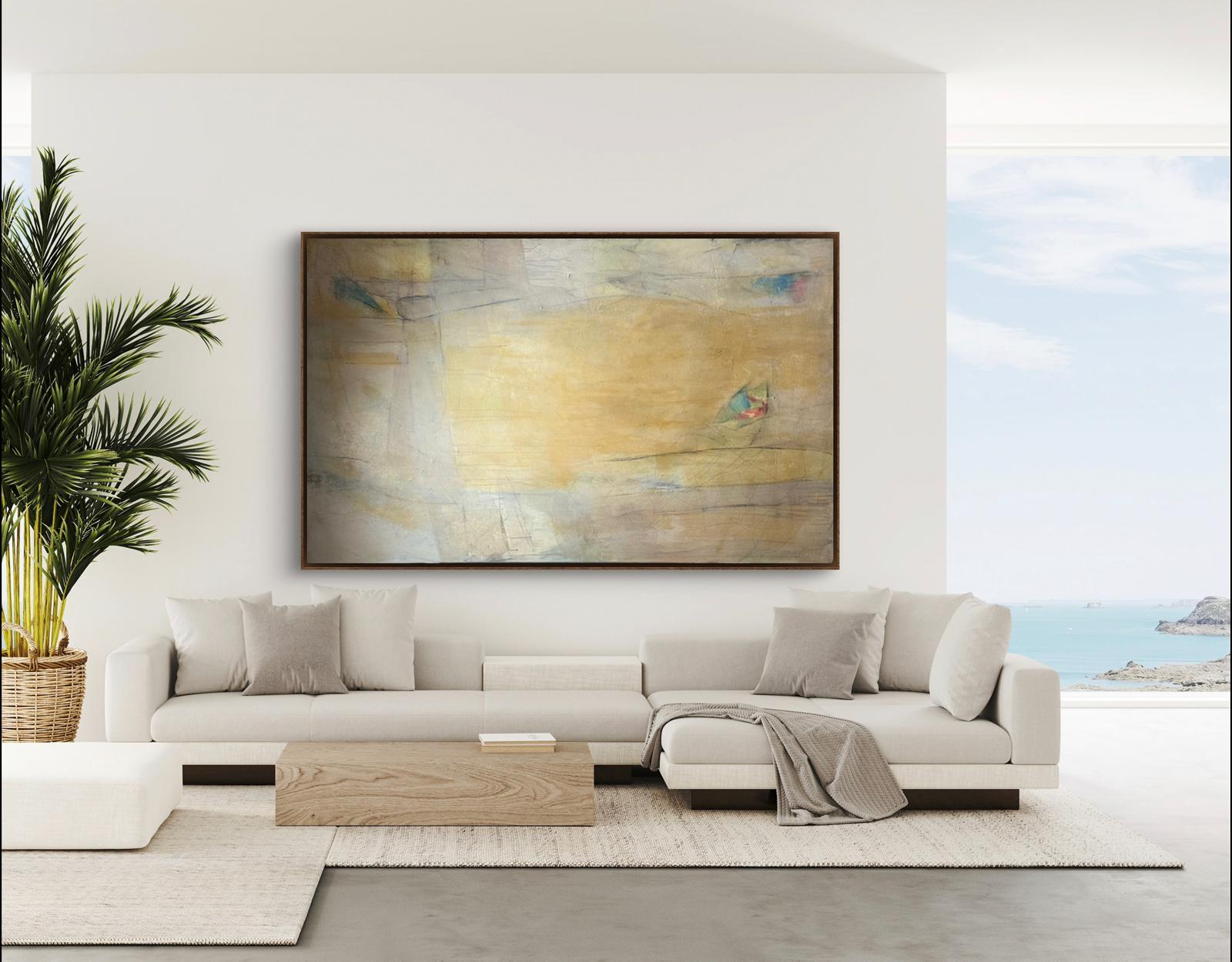 Vento Dorato - Painting di Cecila Cresto