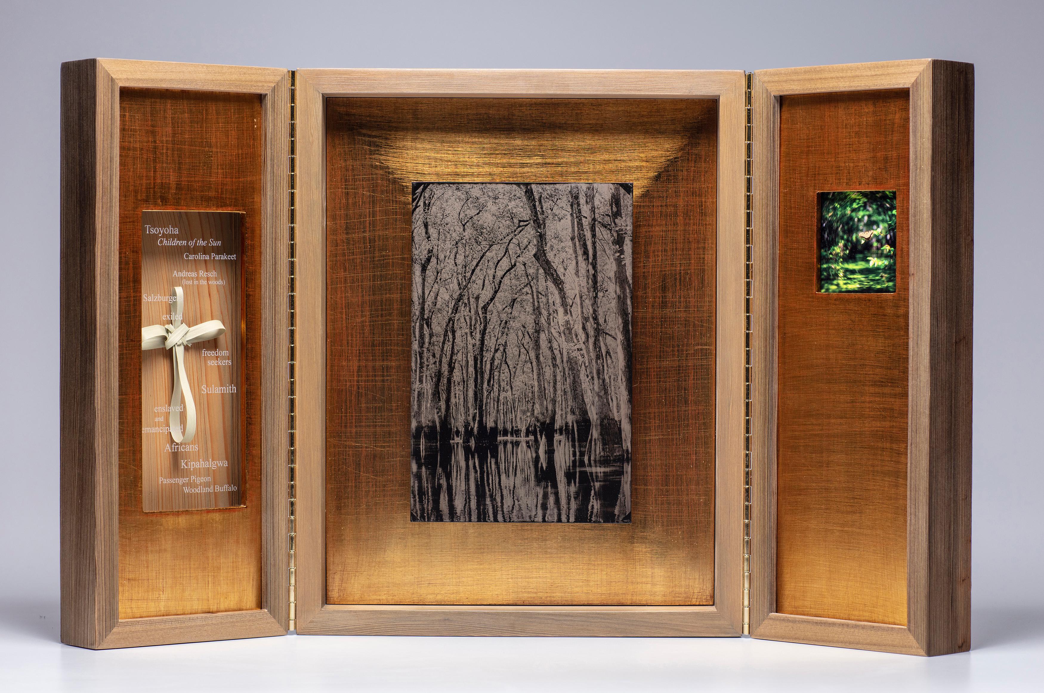 Creation's Cathedral - wet plate collodion - retablo - landscape photography