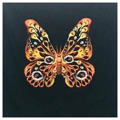 Cecilia Webber Butterfly Nude Collage under Acrylic