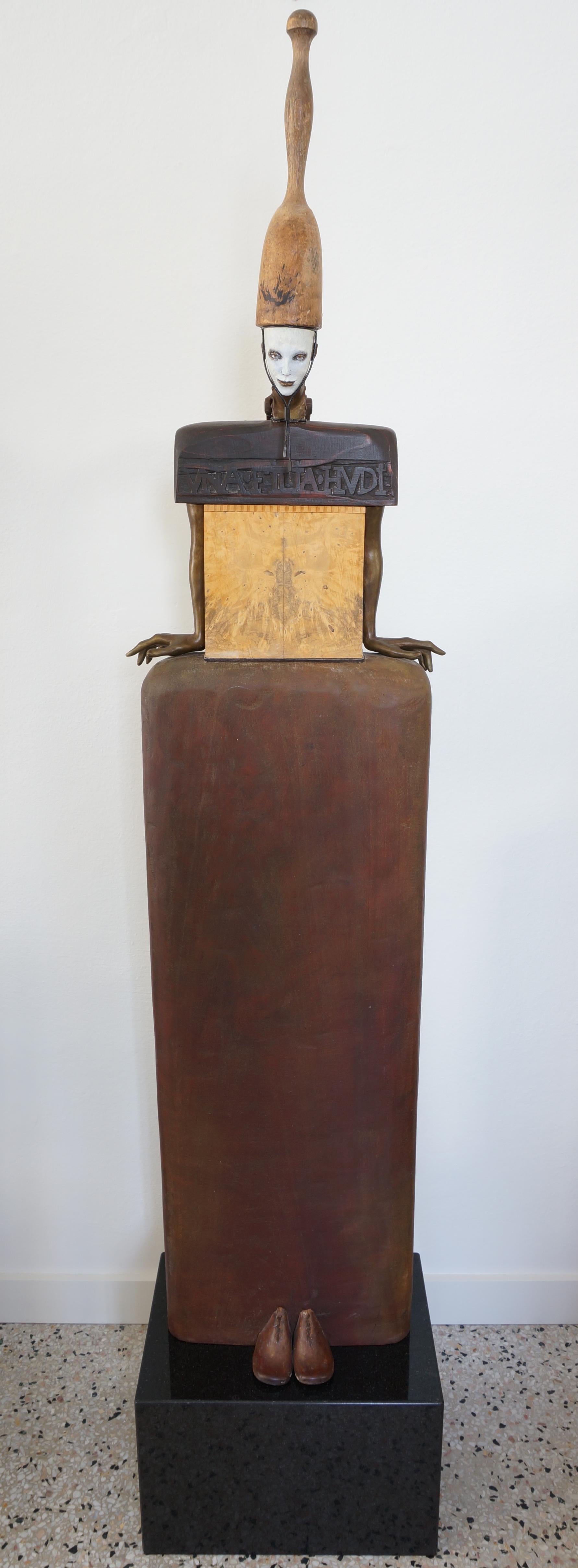 Outsider Art Sculpture by Cecilia Z Miguez For Sale 6