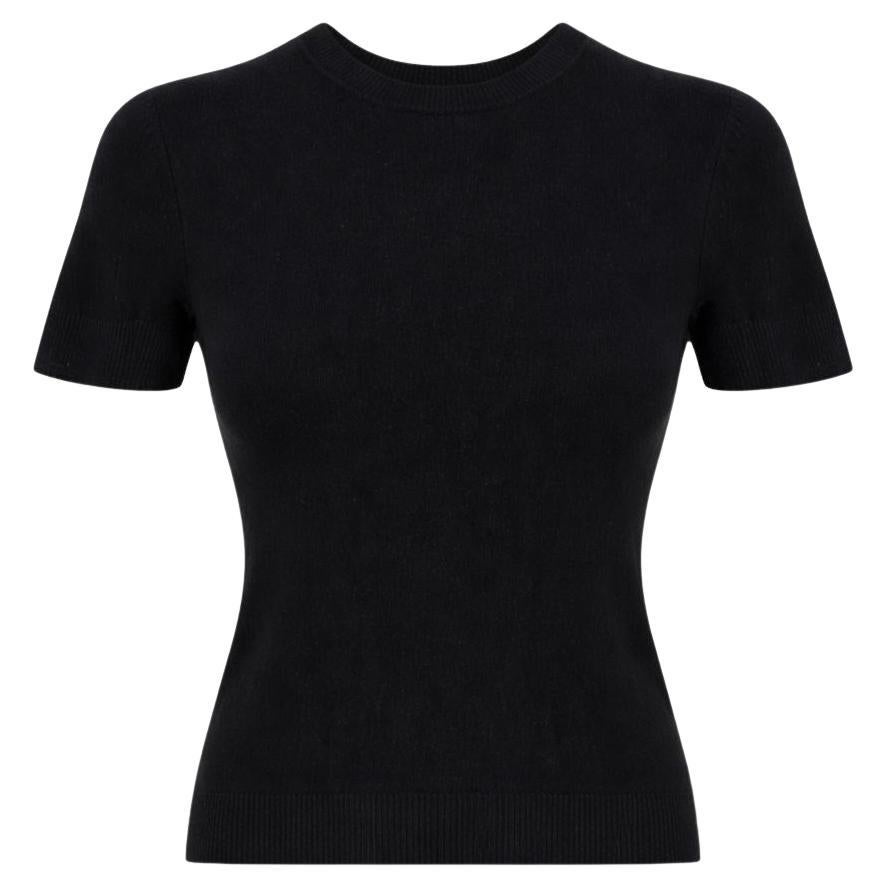 Cecilie Bahnsen Cashmere & Wool Blend Ruffled Open-Back Knitted Top