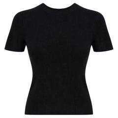 Cecilie Bahnsen Cashmere & Wool Blend Ruffled Open-Back Knitted Top