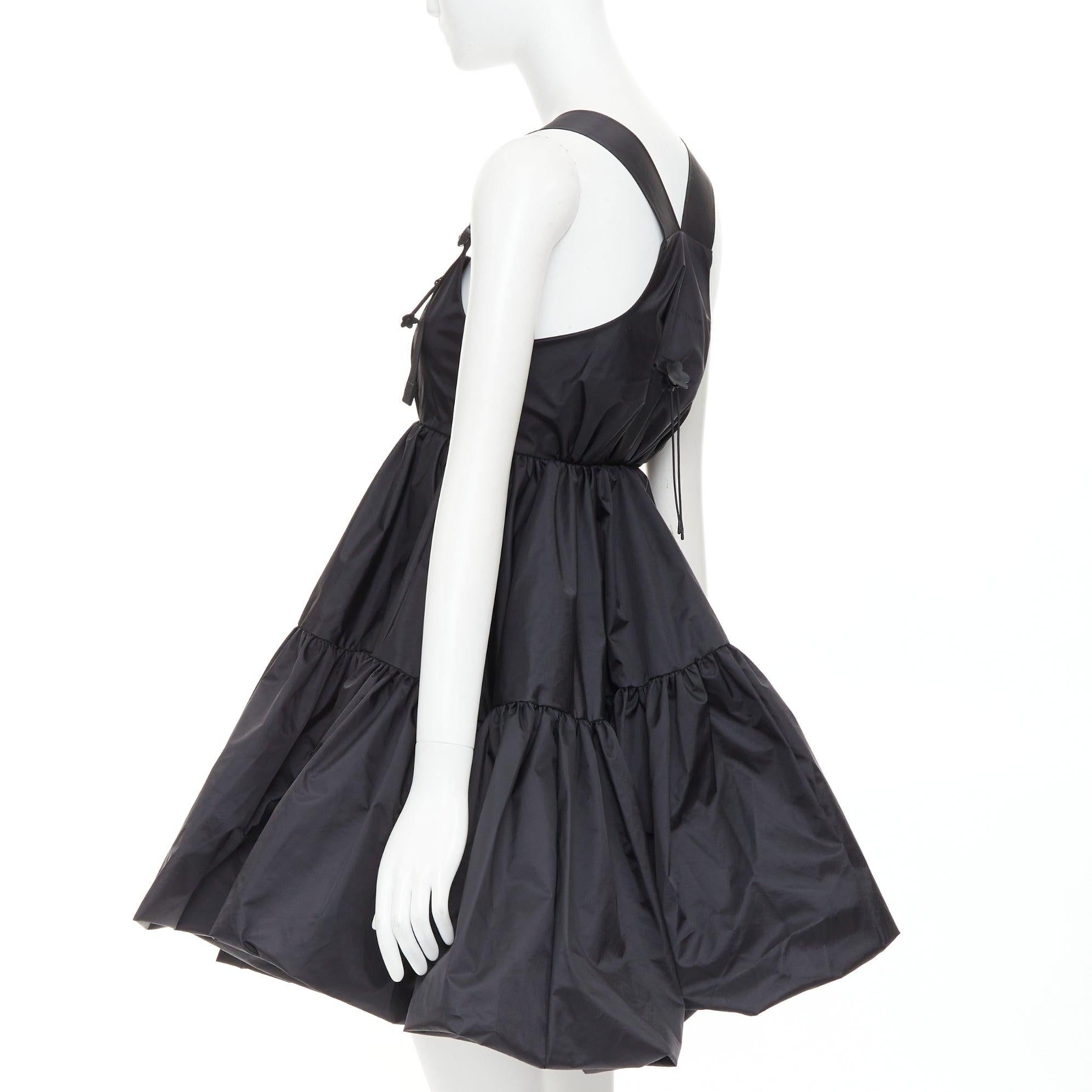 CECILIE BAHNSEN THE NORTH FACE Shara Mountain vestido babydoll de nylon con capas XS en venta 1