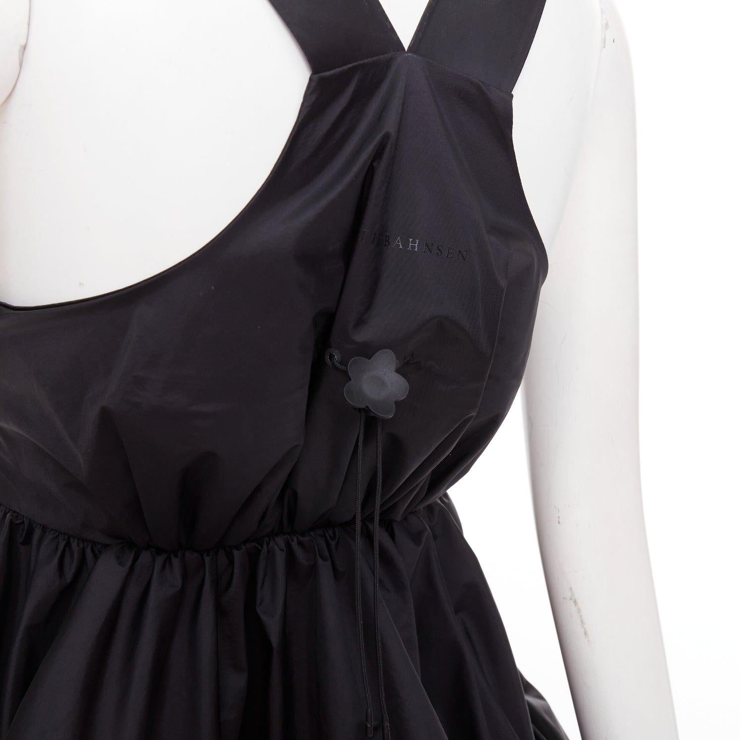 CECILIE BAHNSEN THE NORTH FACE Shara Mountain vestido babydoll de nylon con capas XS en venta 2