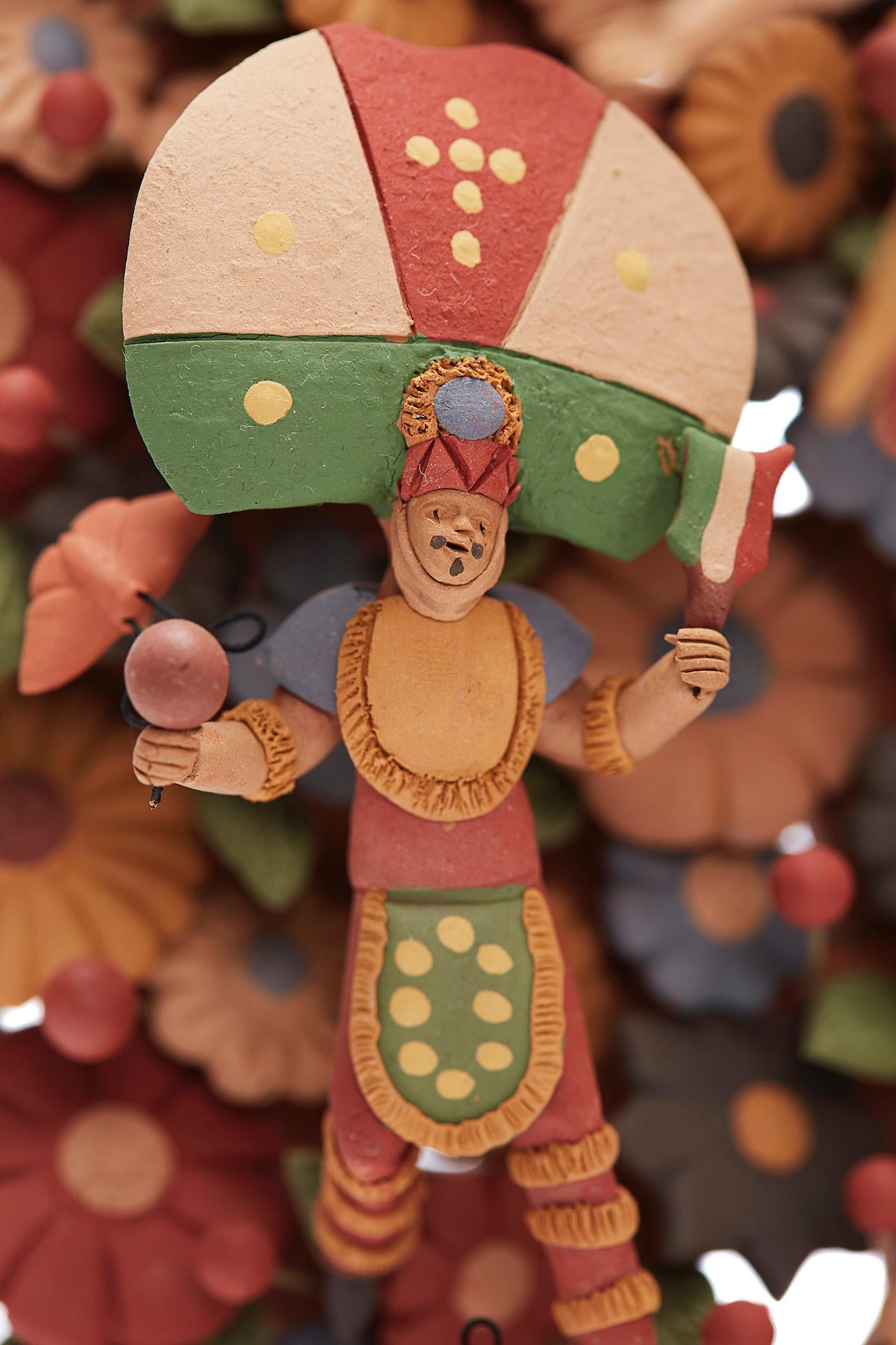 Arbol de Danzantes - Dancers Tree / Ceramics Mexican Folk Art Clay 2