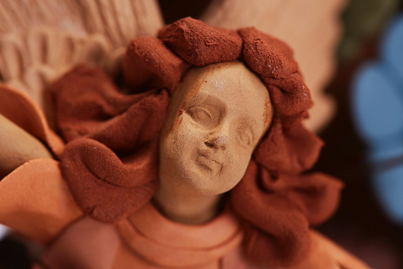 Arbol de la vida -  Tree of life  / Ceramics Mexican Folk Art Clay 9