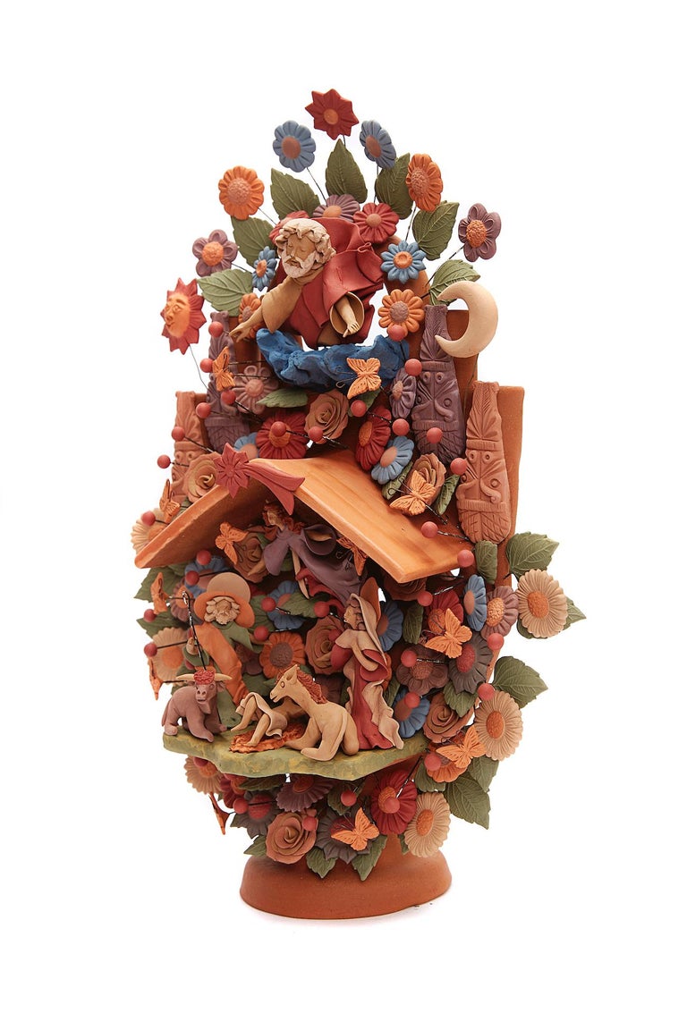 Cecilio Sanchez Fierro Arbol Nacimiento Tree birth / Ceramics