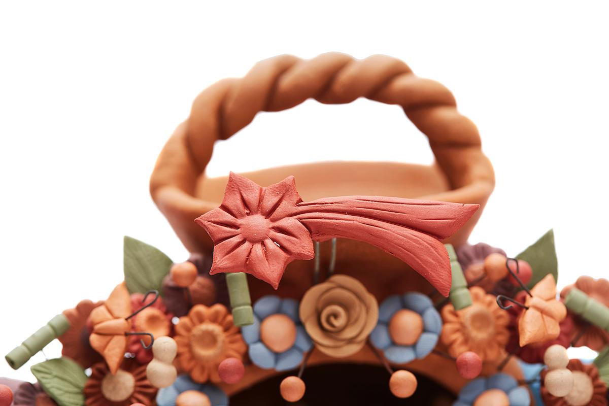Piñata Natividad Grande - Big Nativity Piñata  / Ceramics Mexican Folk Art Clay 1