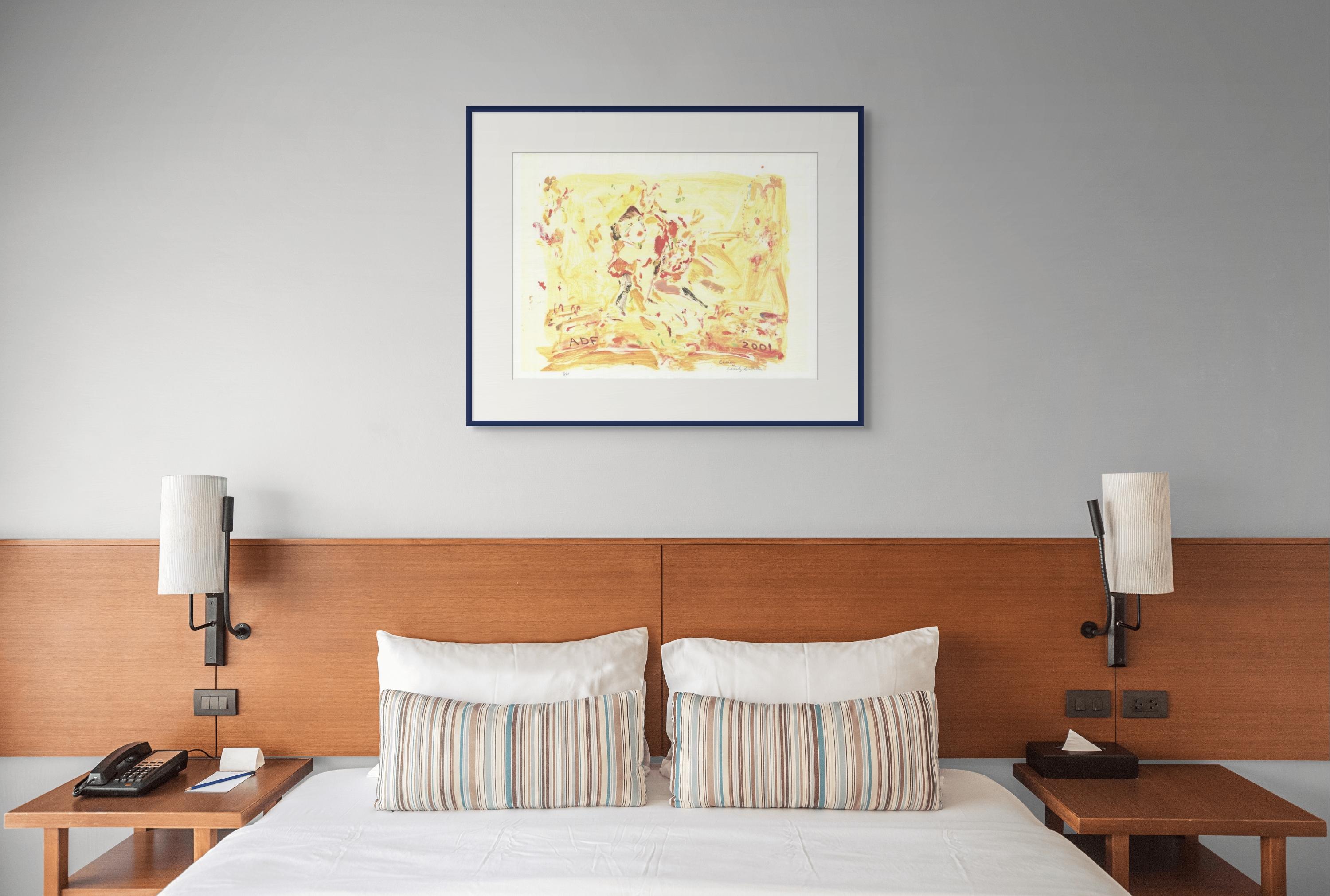 2001 Cecily Brown 'American Dance Festival 2001' Hand-Signed
