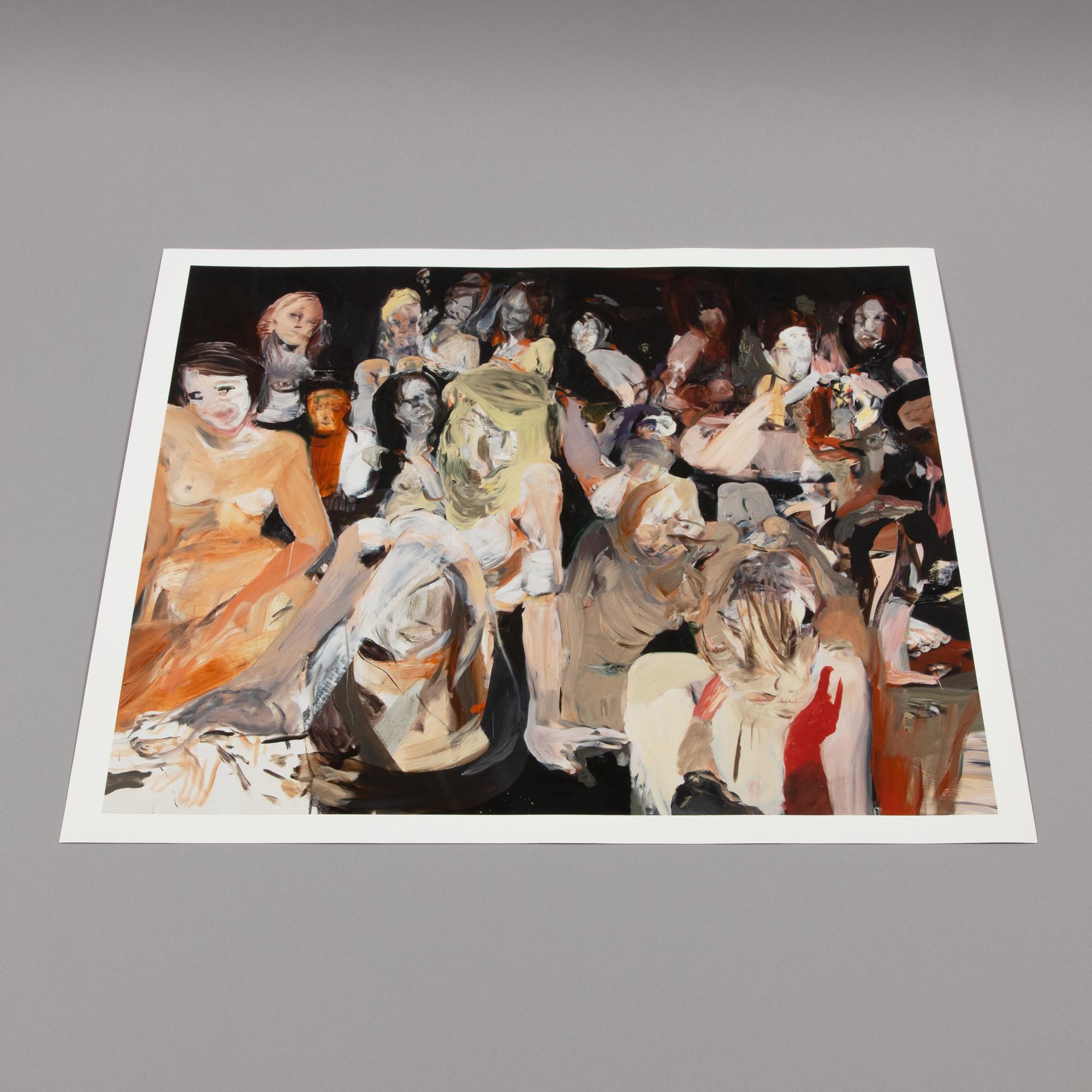 Cecily Brown, All the Nightmares Came Today - Signed Print, Contemporary Art For Sale 2