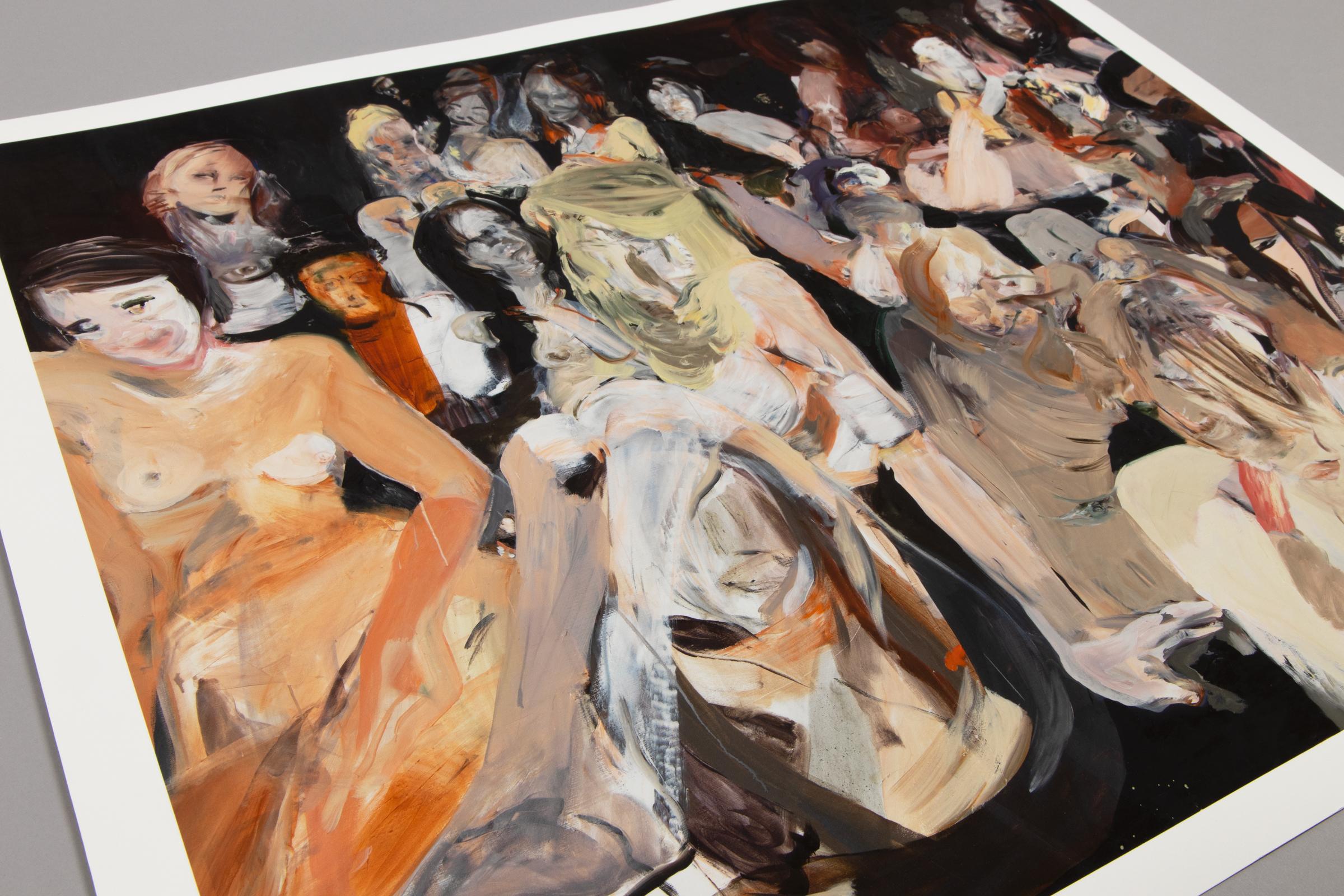 Cecily Brown, Tutti gli incubi sono arrivati oggi - Stampa firmata, Arte contemporanea 4