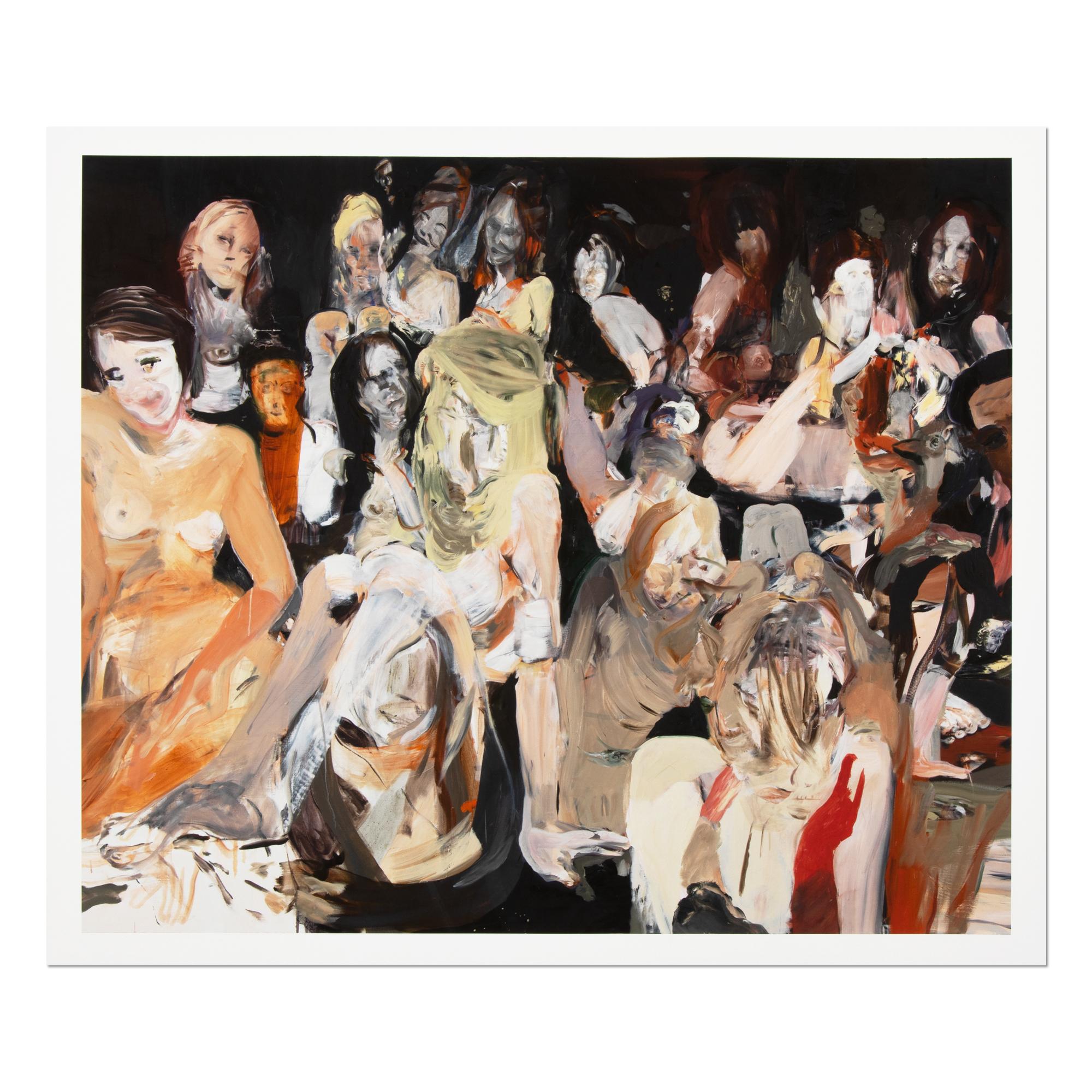 Cecily Brown (British, born 1969)
All the Nightmares Came Today, 2012/2019
Medium: Digital archival print
Dimensions: 50.8 x 61 cm (20 x 24 in)
Edition of 100: Hand-signed and numbered, verso on archival label
Condition: Excellent