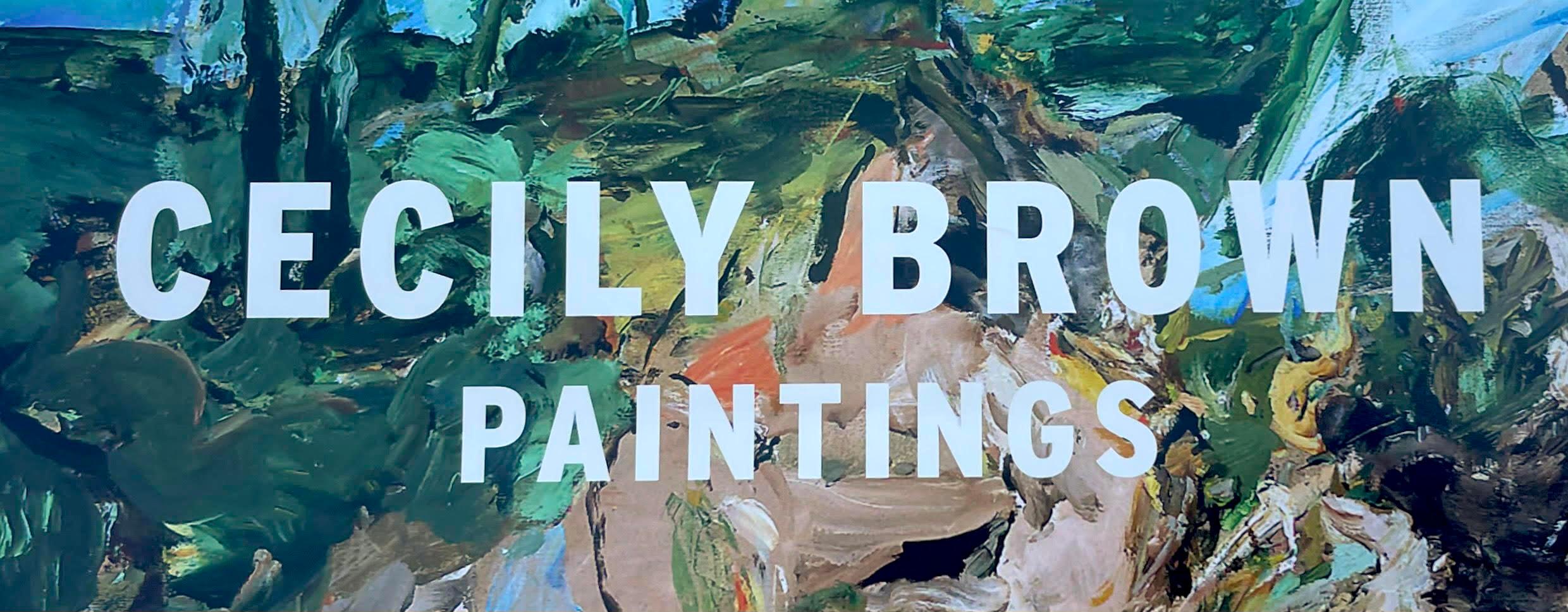 Cecily Brown, poster Modern Art at Oxford (firmato e iscritto a mano dall'artista) in vendita 3