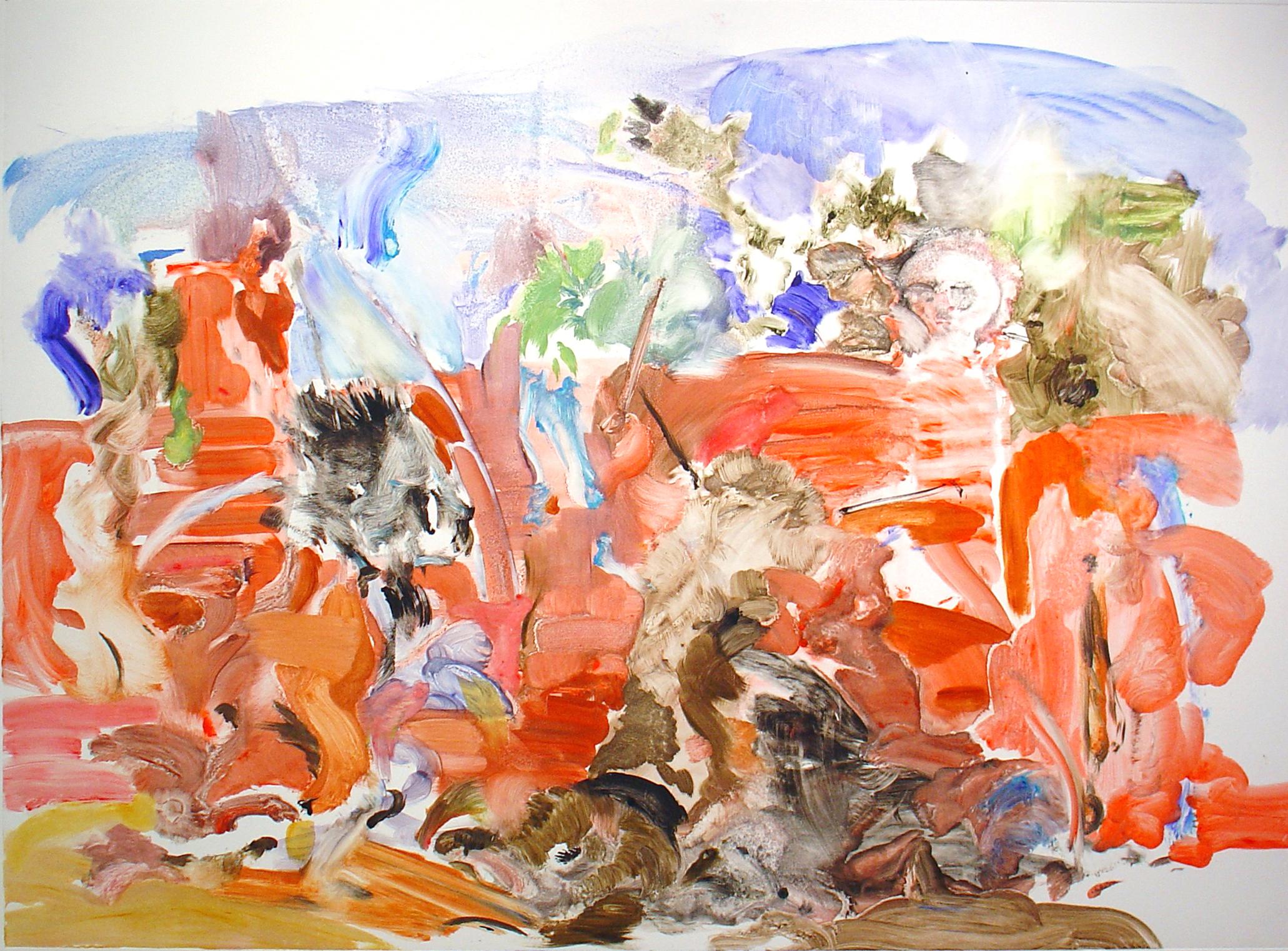 cecily brown monotype