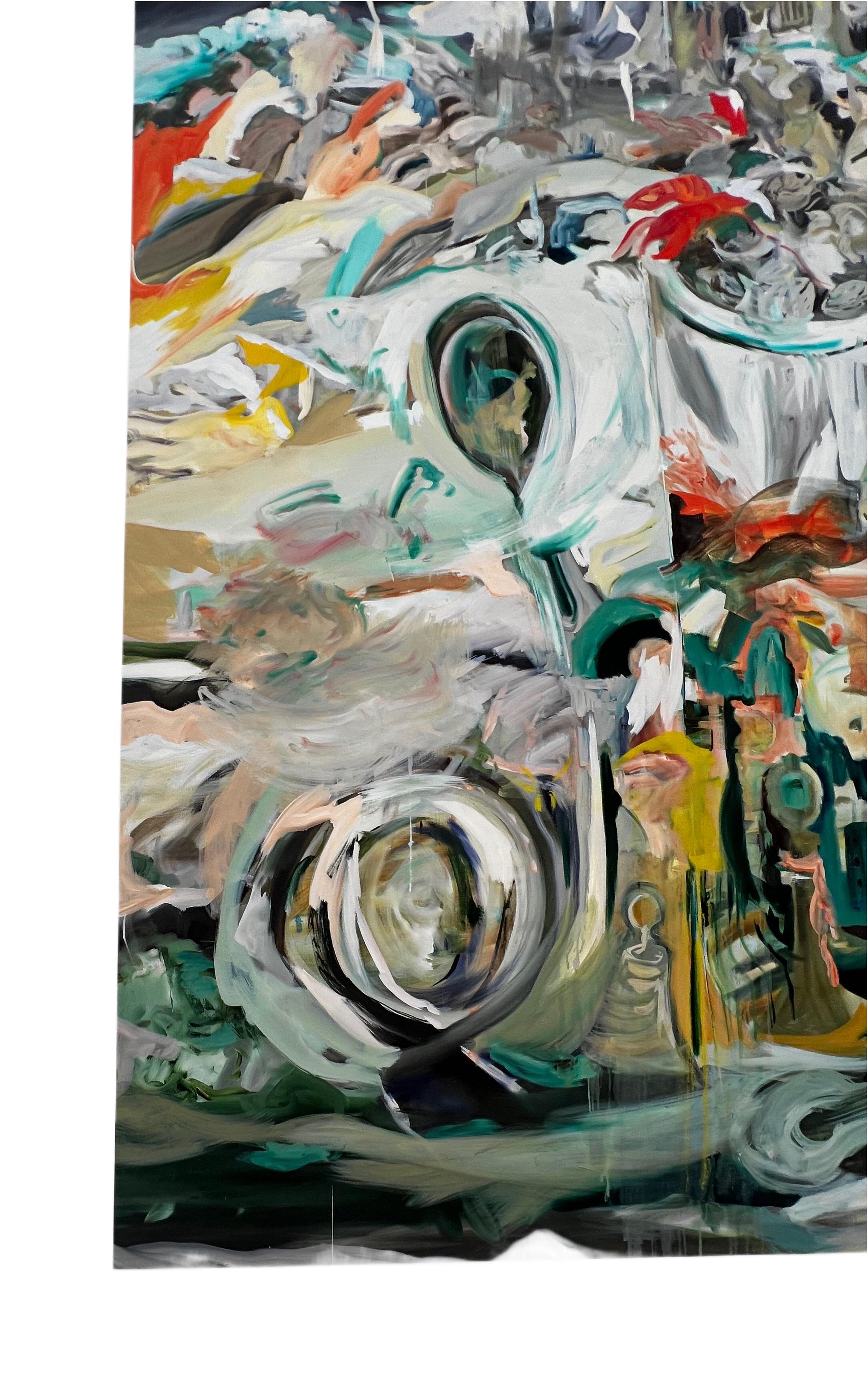 Die 5 Sinne (Abstrakt), Print, von Cecily Brown